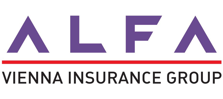 Alfa biztosító logó